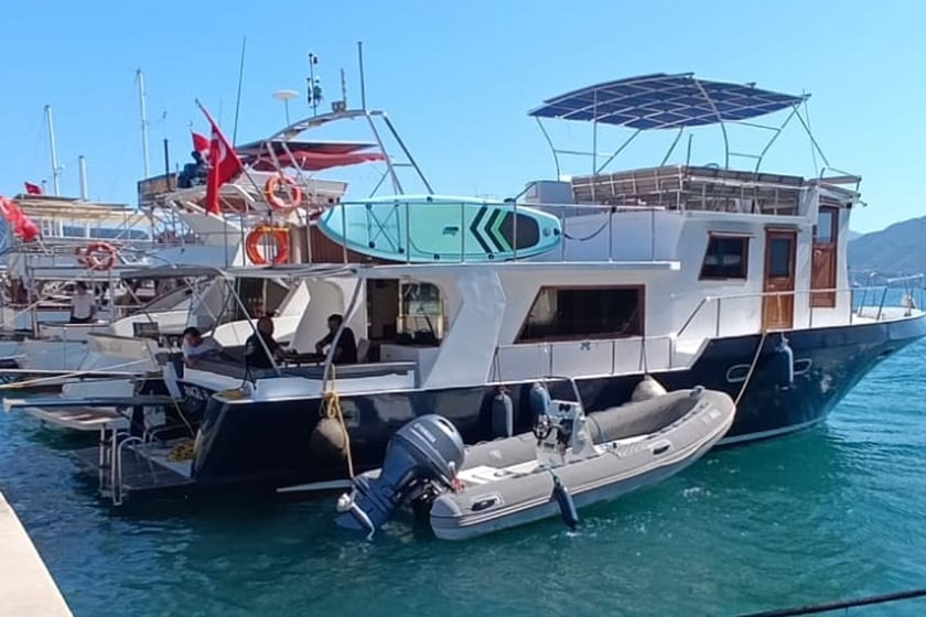 Marmaris Yate a motor Cabina 4  8  literas 8  invitados 16.5 m Número de anuncio: #21826 2