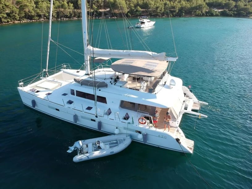 Bodrum Catamarano cabina 4  cuccette 8  8  ospiti 20 m Numero dell'inserzione: #21839 5