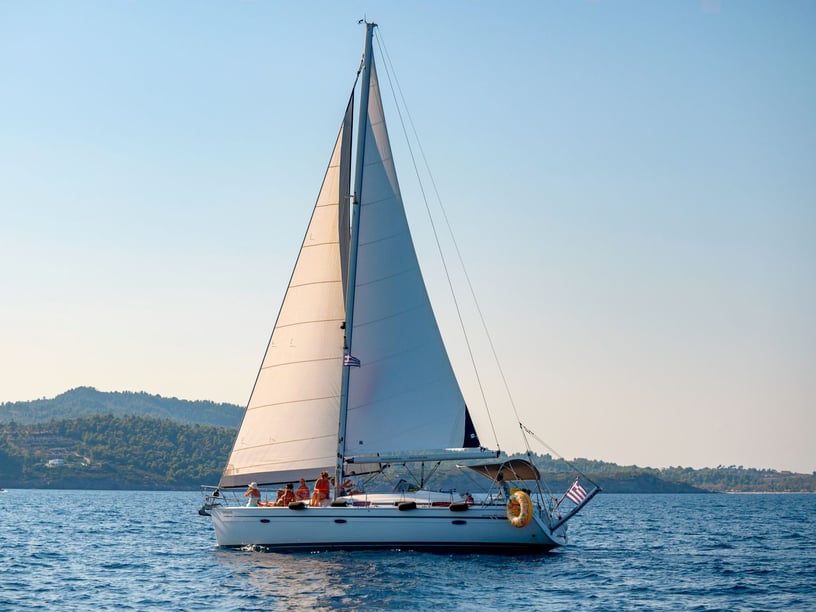 Kanistro - Chalkidiki Sailboat 3 cabin 6 berths 6 guests 12.1 m Listing Number: #21909