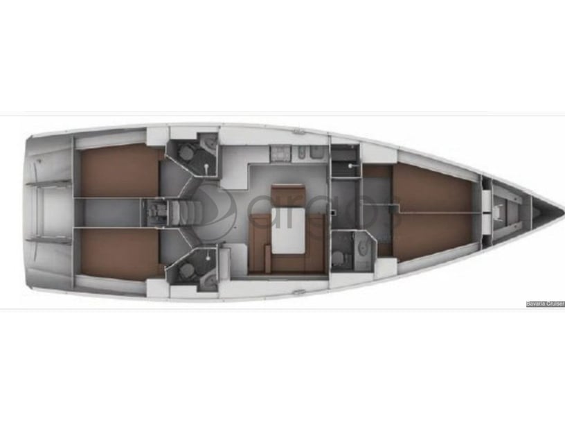 Admiralty Bay Barca a vela cabina 4  cuccette 8  8  ospiti 13.6 m Numero dell'inserzione: #21926 5