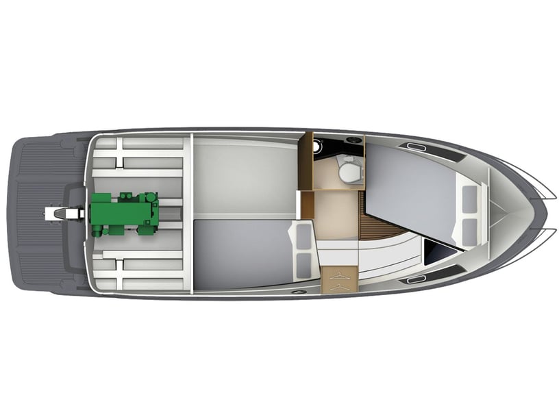 Trogir Bateau à moteur Cabine 2  Couchettes 4  Invités 6  8.8 m Numéro de l'annonce: #22127 5
