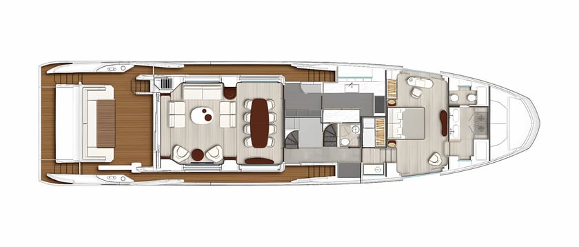 Kaštel Gomilica Motorjacht Cabine 5  10  slaapplaatsen 10  gasten 26.28 m Lijstnummer: #22128 2