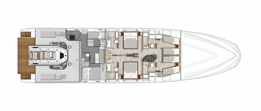 Kaštel Gomilica Motorjacht Cabine 5  10  slaapplaatsen 10  gasten 26.28 m Lijstnummer: #22128 3