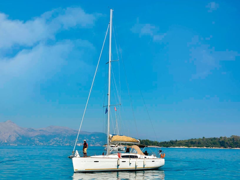 Korfu Segelboot 4 Kabine 10 Liegeplätze 10 Gäste 13.13 m Nummer des Inserats: #22148