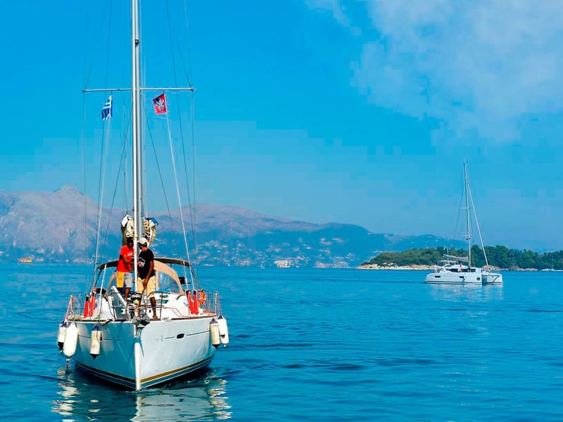 Corfú Velero Cabina 3  6  literas 8  invitados 11.82 m Número de anuncio: #22224