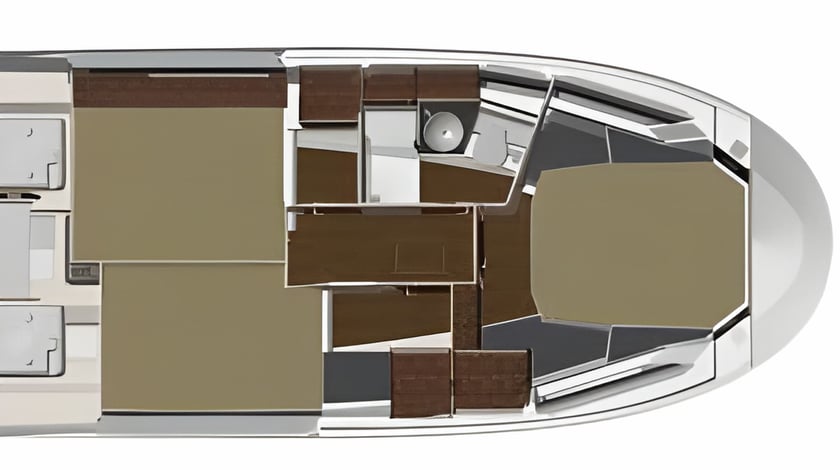 Palma di Maiorca Motoscafo cabina 3  cuccette 6  6  ospiti 11.97 m Numero dell'inserzione: #22269 2