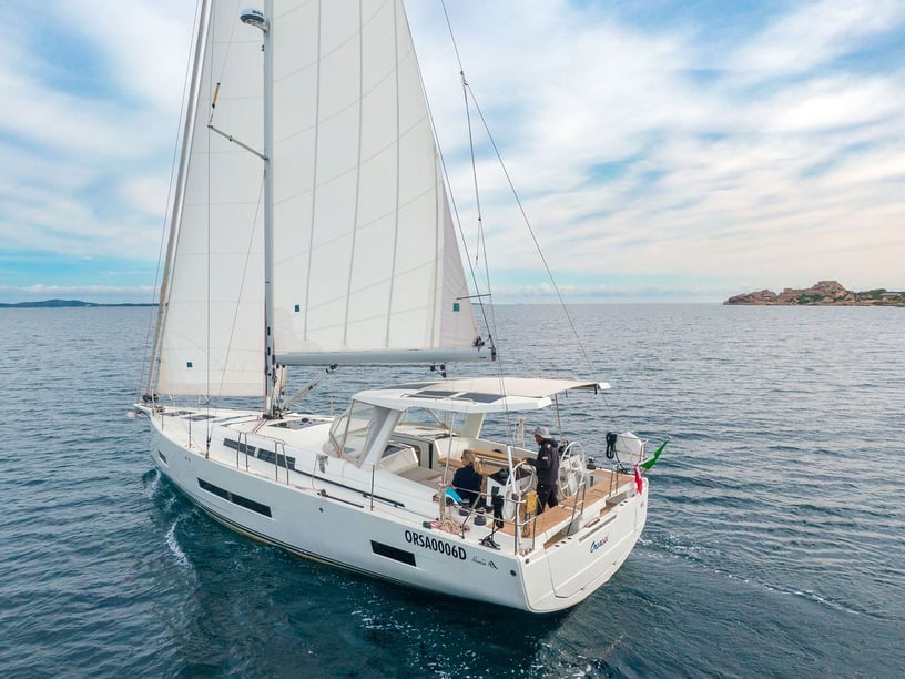 Cannigione Sailboat 3 cabin 6 berths 6 guests 14.6 m Listing Number: #22270