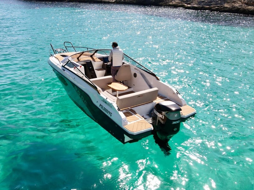 Palma de Mallorca Motorboat 1 cabin 2 berths 10 guests 8.08 m Listing Number: #22299