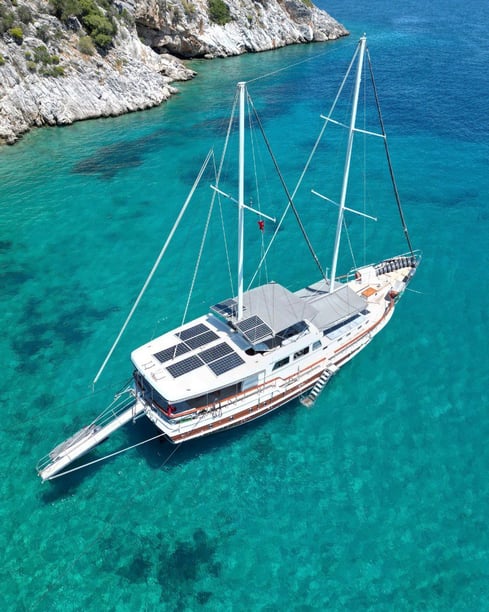 Datça Gulet Cabine 5  Couchettes 10  Invités 10  22 m Numéro de l'annonce: #22330 4