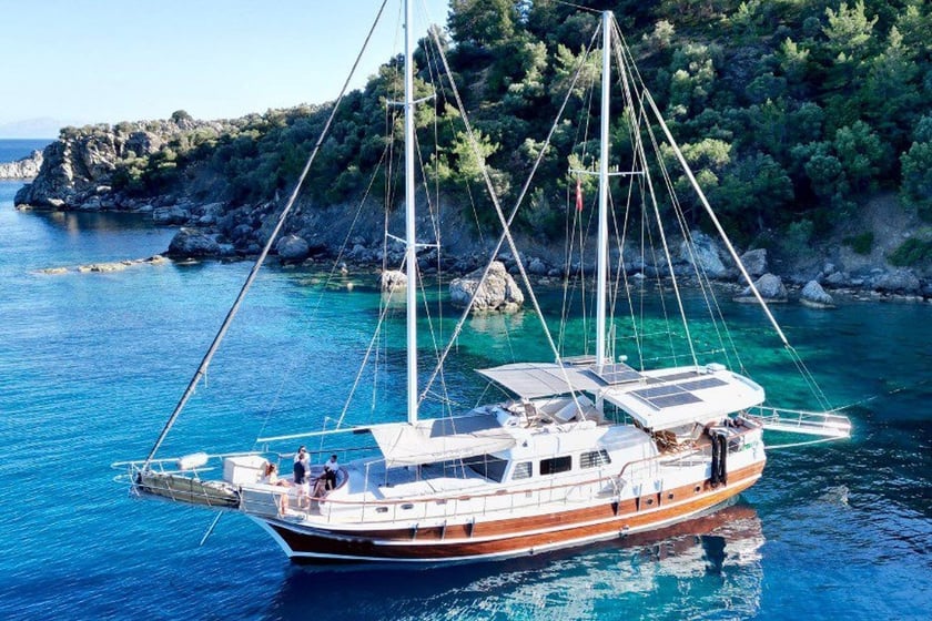 Datça Gulet Cabine 5  Couchettes 10  Invités 10  22 m Numéro de l'annonce: #22330