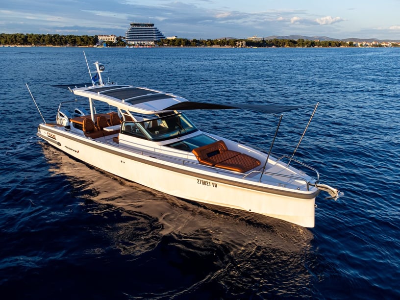 Vodice Motorboat 1 cabin 2 berths 12 guests 11.2 m Listing Number: #22348