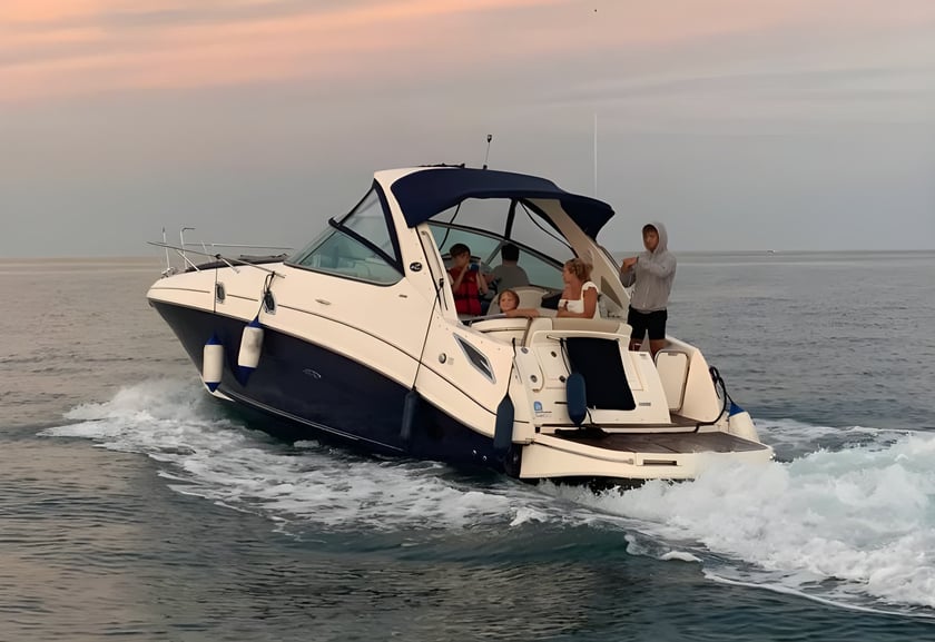 Motorboat 1 cabin 2 berths 8 guests 10.14 m Listing Number: #22350 2