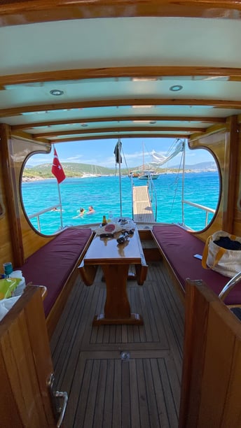 Bodrum Gulet   6  gasten 10 m Lijstnummer: #22405 5