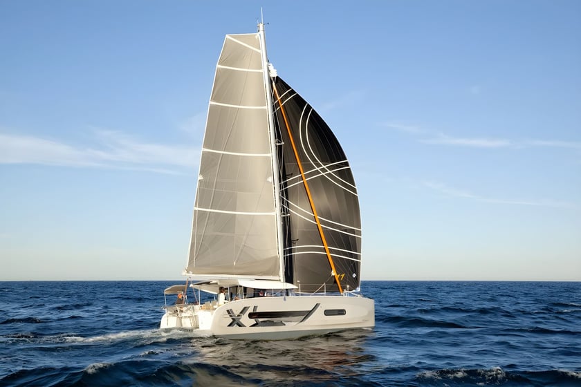 Papeete, Tahiti Catamaran Cabine 3  Couchettes 6  Invités 6  11.33 m Numéro de l'annonce: #22406 5