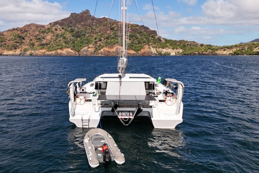 Papeete, Tahití Catamarán Cabina 4  8  literas 10  invitados 13.97 m Número de anuncio: #22409 4