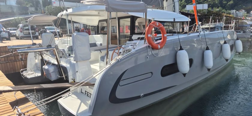 Fethiye Katamaran 6 kabin Konaklama 10 kişi Seyir 10 kişi 11.39 m İlan No: #22452 2