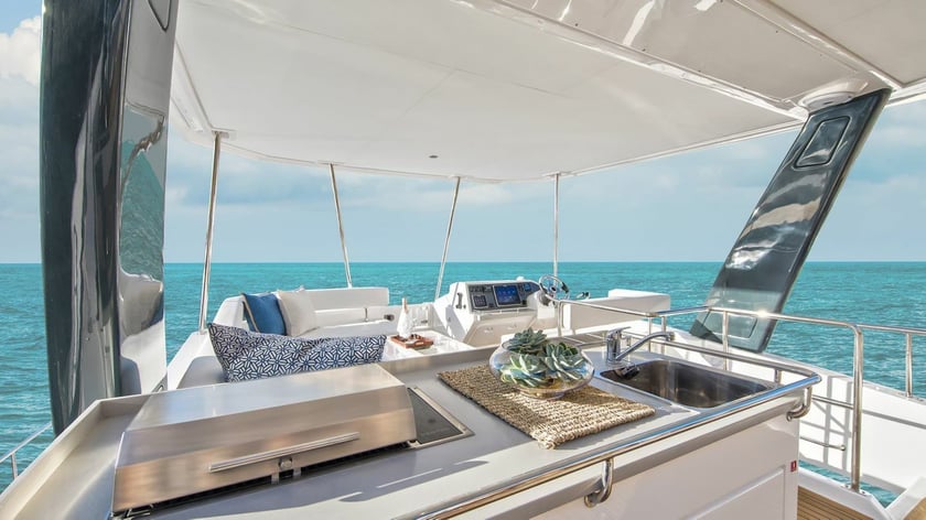 Lefkada Katamaran 4 kabin Konaklama 8 kişi Seyir 8 kişi 13 m İlan No: #22453 4