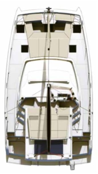 Furnari Catamaran Cabine 4  8  slaapplaatsen 12  gasten 12.31 m Lijstnummer: #22495 4