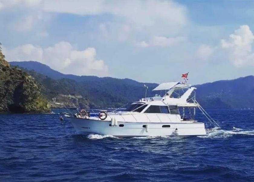 Fethiye Yacht à moteur   Invités 8  12 m Numéro de l'annonce: #22518