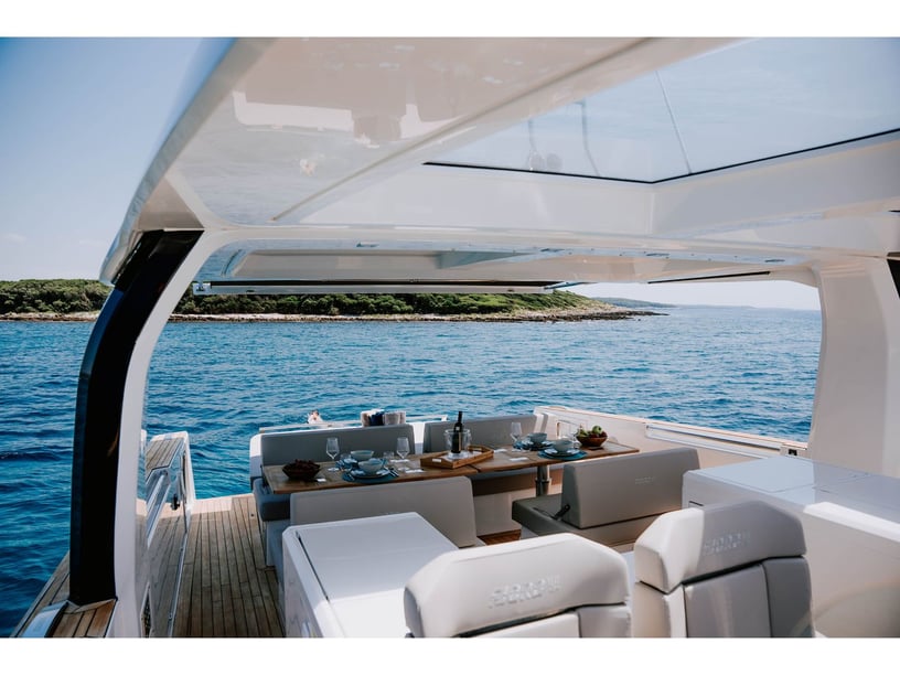 Rovinj Motor Yacht 3 cabin 6 berths 12 guests 16.7 m Listing Number: #22524