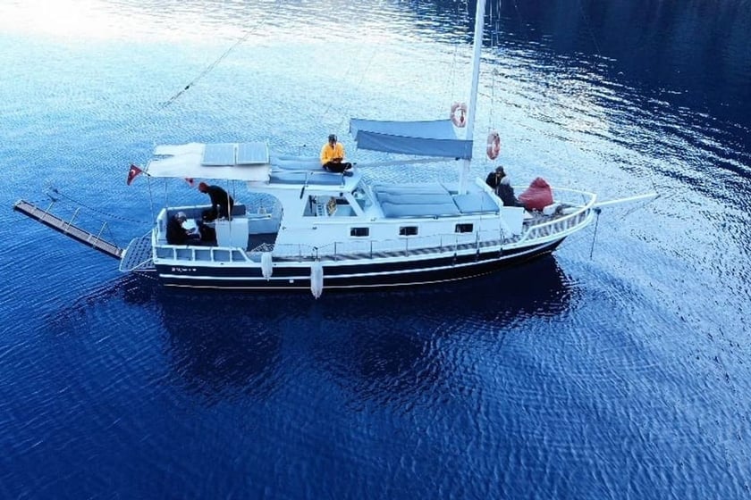 Gocek Gulet Cabine 2  4  slaapplaatsen 6  gasten 12.5 m Lijstnummer: #22591