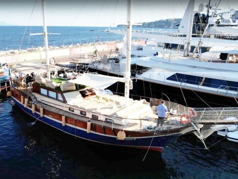 Naples Gulet 5 cabin 10 berths 10 guests 24 m Listing Number: #22611