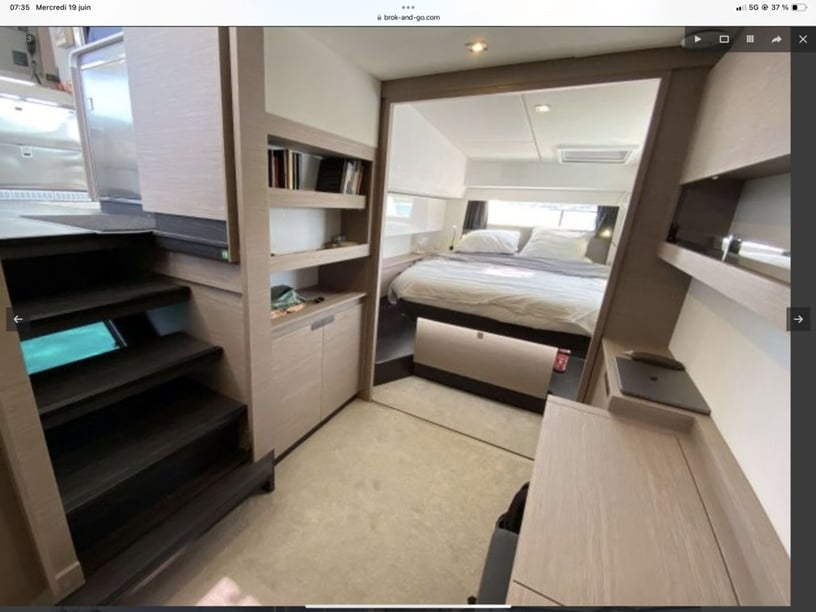 Cogolin Catamaran 3 cabin 6 berths 8 guests 13.45 m Listing Number: #22701 3