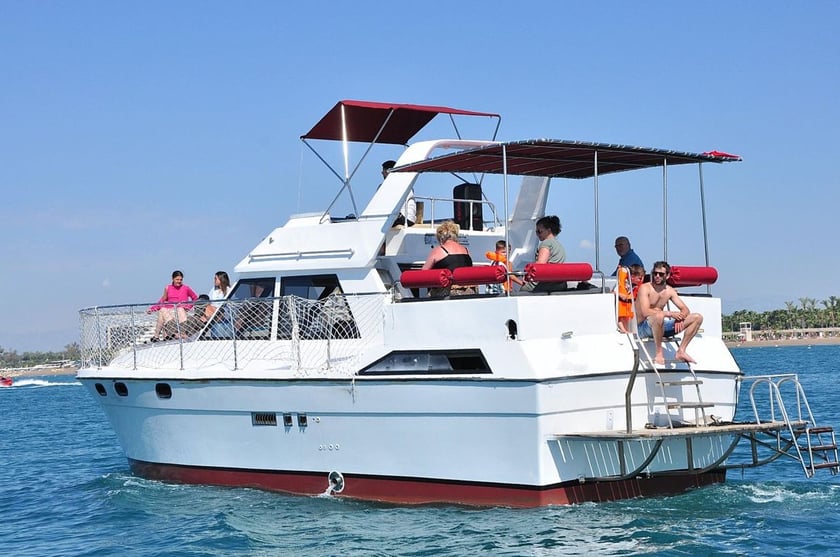 Antalya Motor Yacht 4 cabin  12 guests 13 m Listing Number: #22788 4