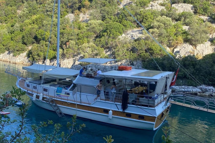 Kekova Gulet Cabine 4  8  slaapplaatsen 8  gasten 17 m Lijstnummer: #22803 4