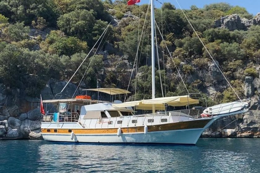 Kekova Gulet 4 Kabine 8 Liegeplätze 8 Gäste 17 m Nummer des Inserats: #22803