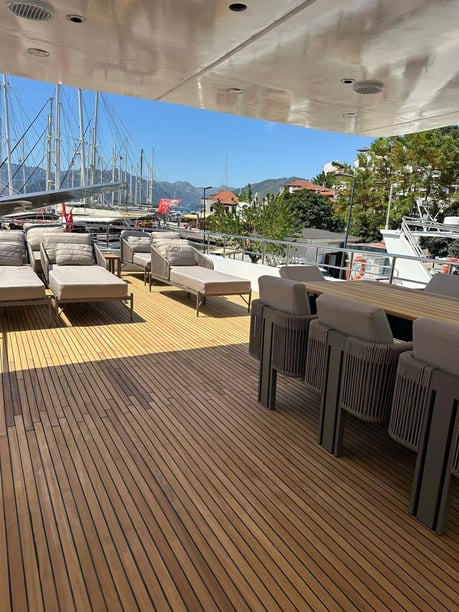 Marmaris Motoryat 5 kabin Konaklama 10 kişi Seyir 10 kişi 26 m İlan No: #22858 5