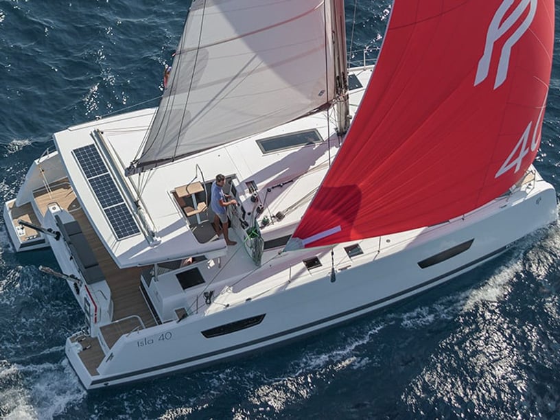 Paros Catamaran 5 cabin 10 berths 10 guests 11.93 m Listing Number: #22859