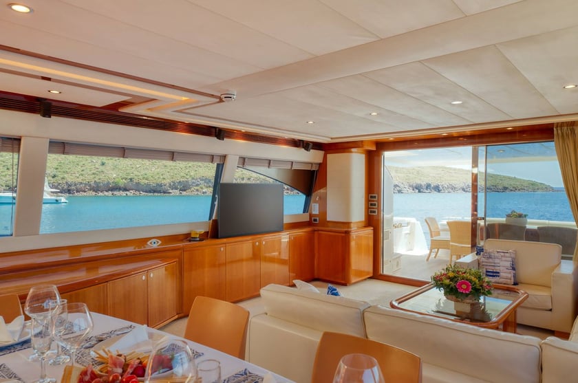 Glyfada - Athens Motor Yacht 4 cabin 8 berths 8 guests 25.3 m Listing Number: #23143 3