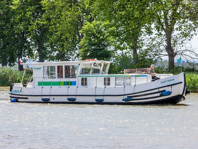 Saint-Léger-sur-Dheune Lancha motora Cabina 3  10  literas 10  invitados 12.6 m Número de anuncio: #23186