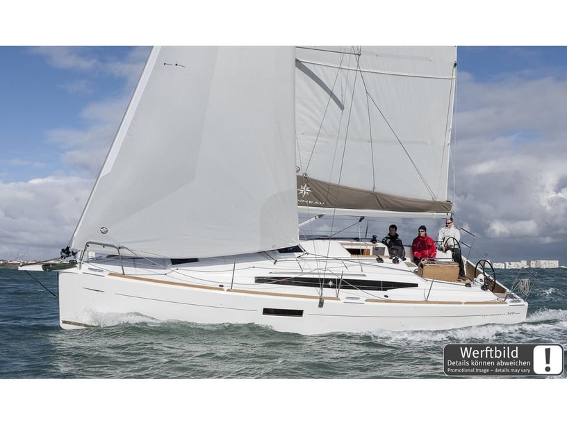 Punat Sailboat 3 cabin 6 berths 6 guests 10.34 m Listing Number: #23204