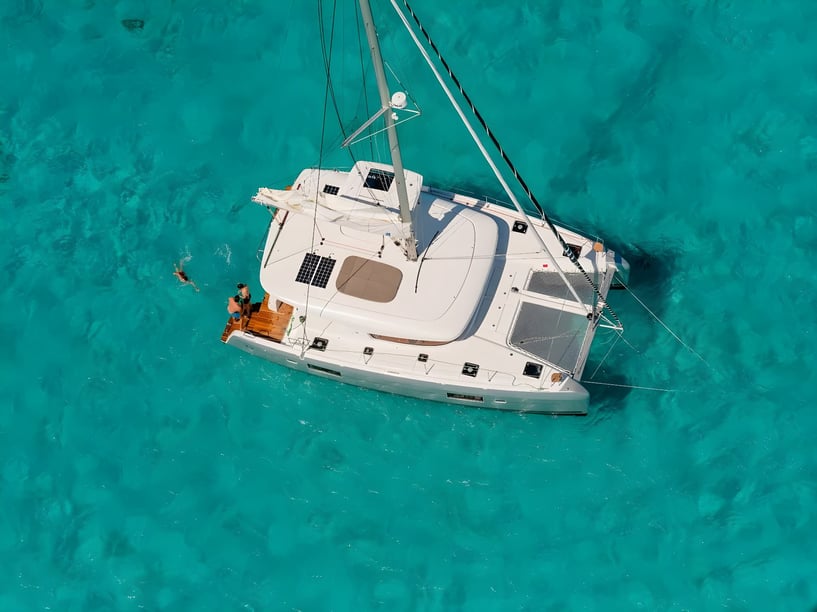 Mahé, Victoria Catamarano cabina 4  cuccette 8  8  ospiti 12.8 m Numero dell'inserzione: #23212 5