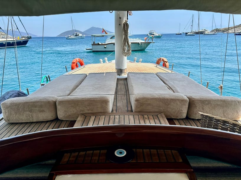 Bodrum Gulet 1 kabin Konaklama 2 kişi Seyir 6 kişi 12 m İlan No: #23253 4