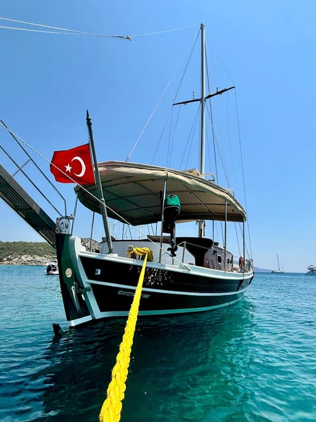 Bodrum Gulet 1 kabin Konaklama 2 kişi Seyir 6 kişi 12 m İlan No: #23253 3