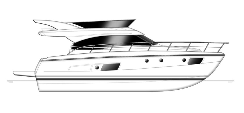 Trogir Motorboat 3 cabin 6 berths 6 guests 12.51 m Listing Number: #23282 4