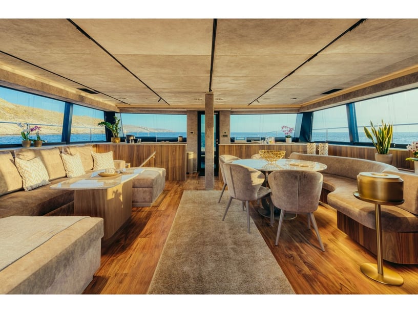 Lefkada Catamaran Cabine 6  8  slaapplaatsen 8  gasten 19.81 m Lijstnummer: #23302 2