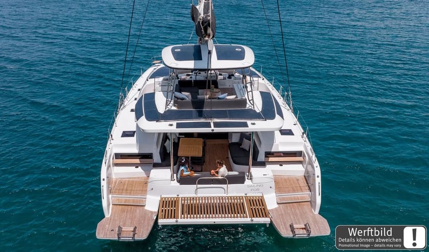 Can Pastilla Catamaran 4 cabin 9 berths 9 guests 15.6 m Listing Number: #23357 3