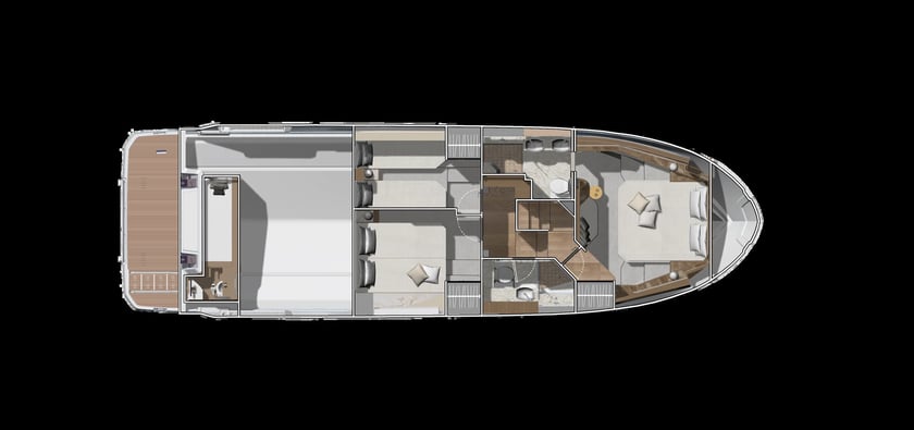 Palma de Mallorca Motoryat 3 kabin Konaklama 6 kişi Seyir 6 kişi 15.2 m İlan No: #23360 2