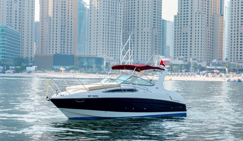 Dubai Motorboat 1 cabin  8 guests 33 ft Listing Number: #23371