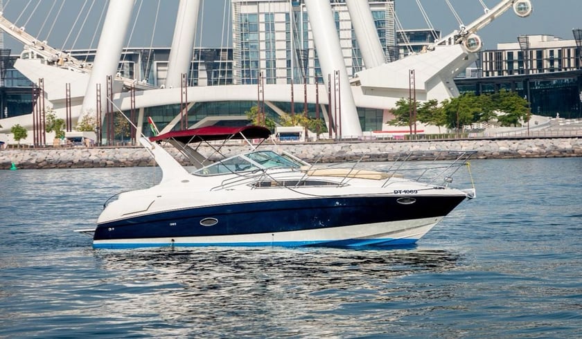 Dubai Motorboat 1 cabin  8 guests 33 ft Listing Number: #23371 2