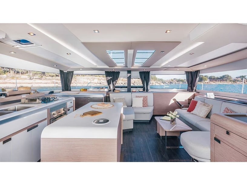 Athens Catamaran 5 cabin 10 berths 10 guests 15.54 m Listing Number: #23387 2