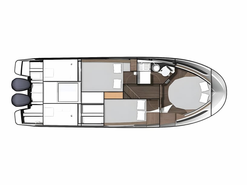 Pula Motorboot 3 Kabine 8 Liegeplätze 8 Gäste 10.47 m Nummer des Inserats: #23410 2