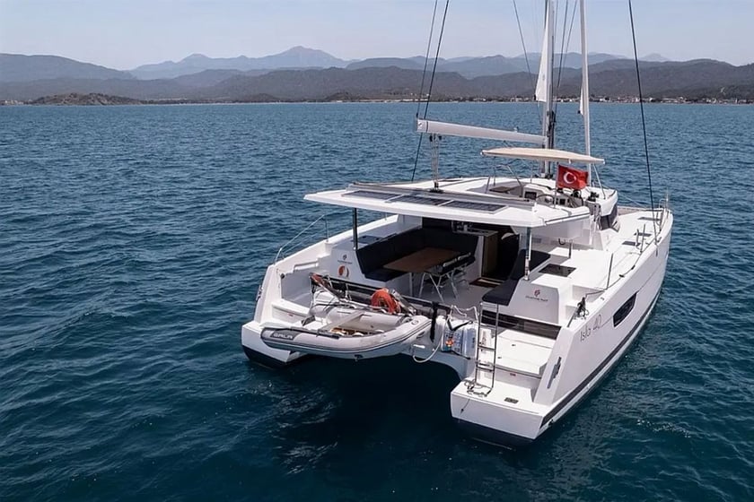 Fethiye Catamaran Cabine 5  9  slaapplaatsen 9  gasten 11.73 m Lijstnummer: #23414 5
