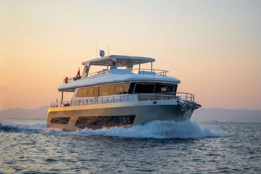 Fethiye Motor Yacht 4 cabin 9 berths 9 guests 23 m Listing Number: #23464 3