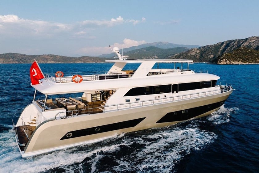 Fethiye Motorjacht Cabine 4  9  slaapplaatsen 9  gasten 23 m Lijstnummer: #23464 2