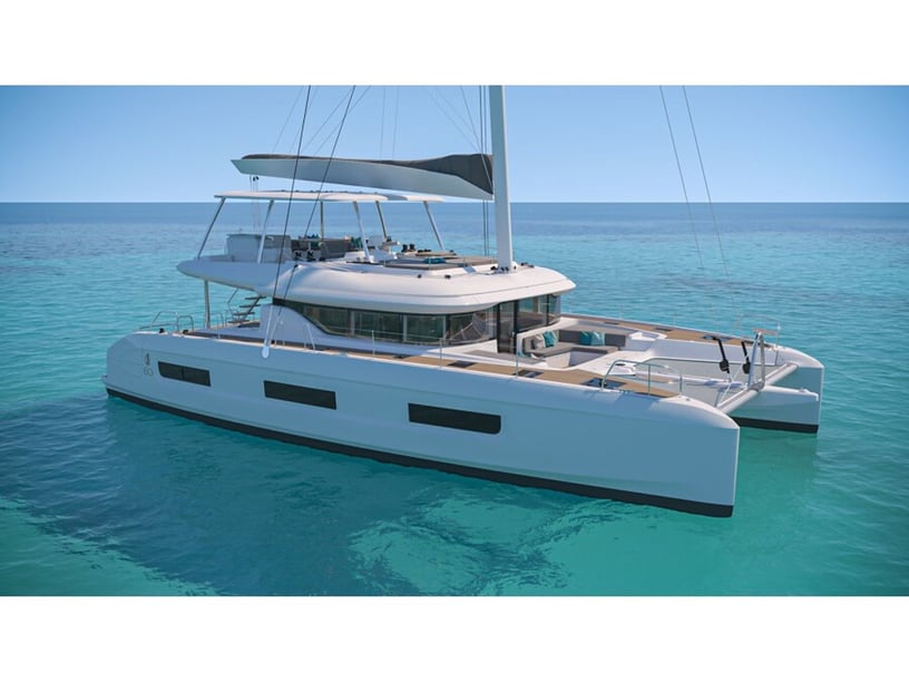 Split Catamaran 7 cabin 10 berths 10 guests 19.77 m Listing Number: #23484